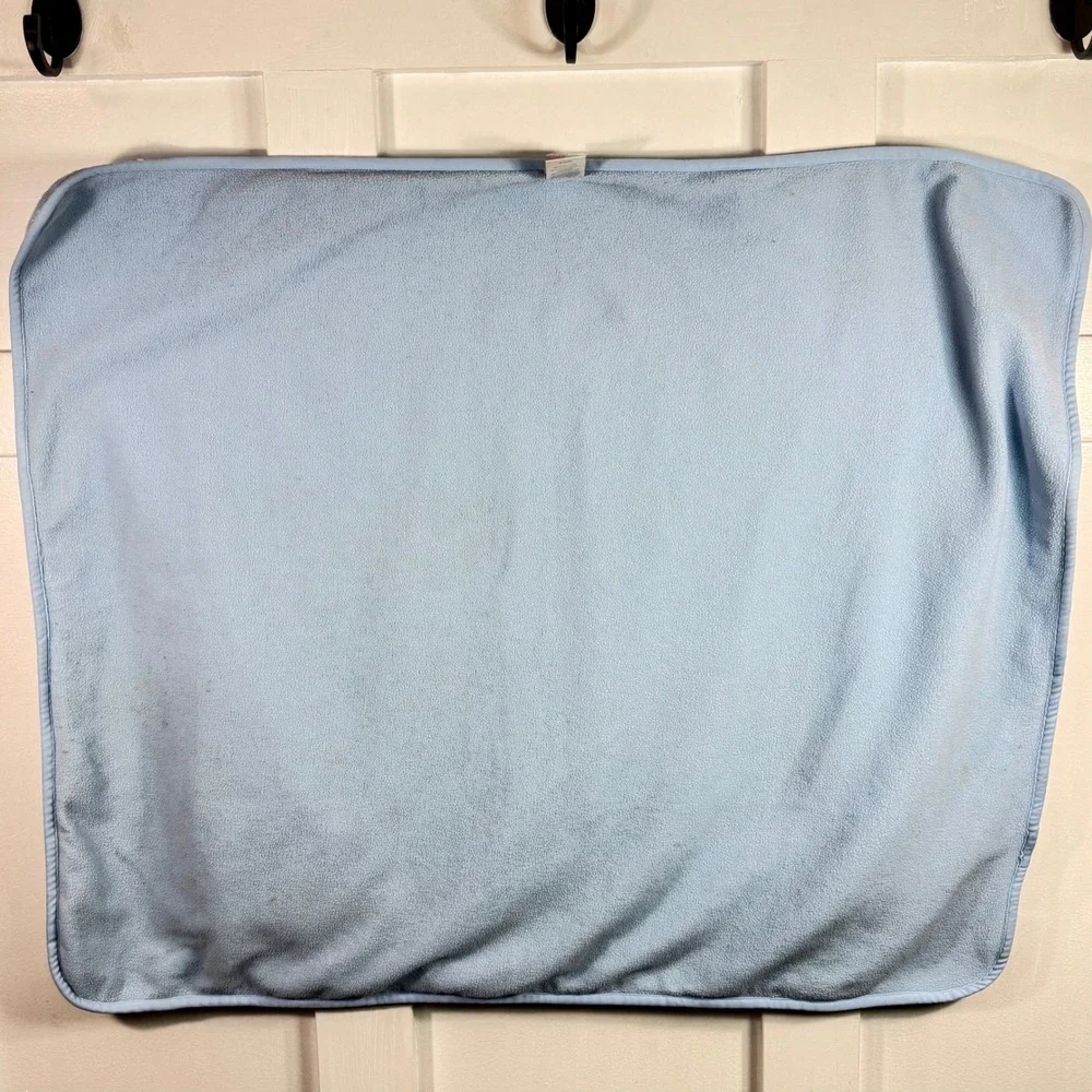 Just Born Blue Fleece Baby Blanket Transportation Fire Truck‎ Car 35461K 30x35